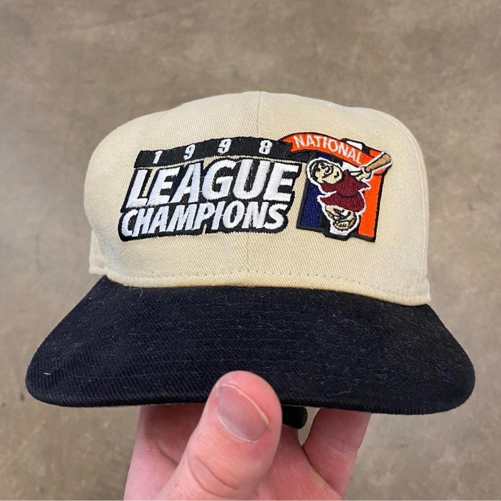Vintage San Diego Padres Friars 1998 NL Champions MLB New Era SnapBack Hat